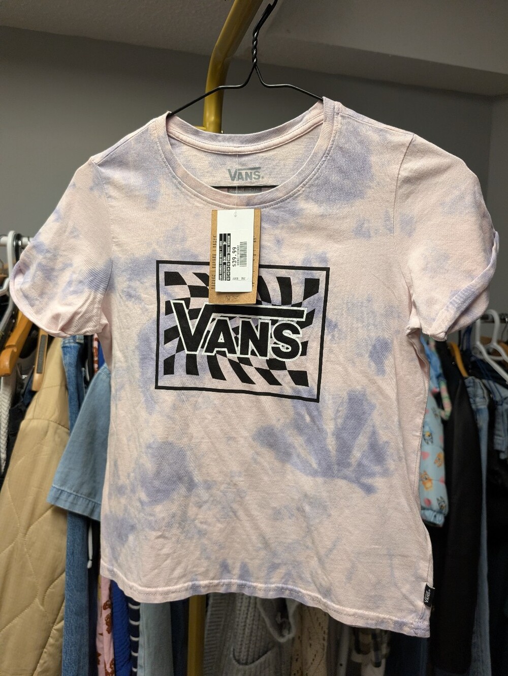 Vans kids tee bnwt 10/12